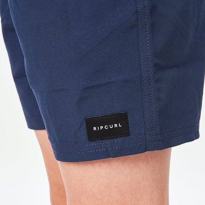 Rip Curl Offset Volley Boys Boardshorts - Navy