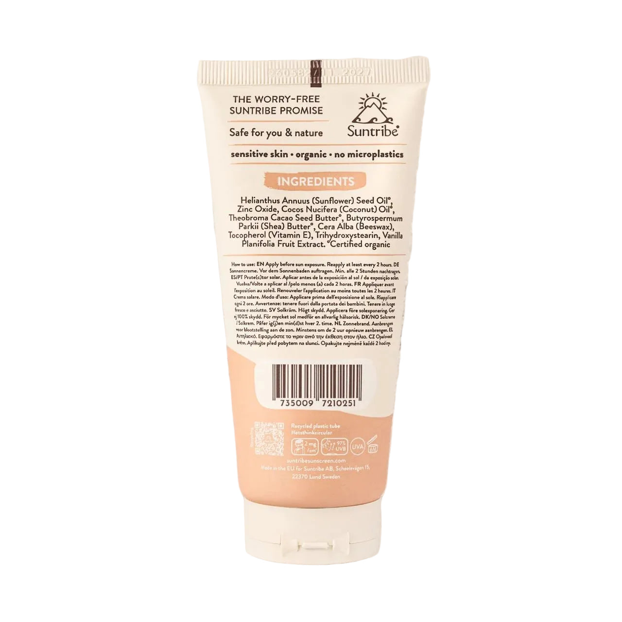 Suntribe Baby & Kids Organic Mineral Sunscreen SPF 30