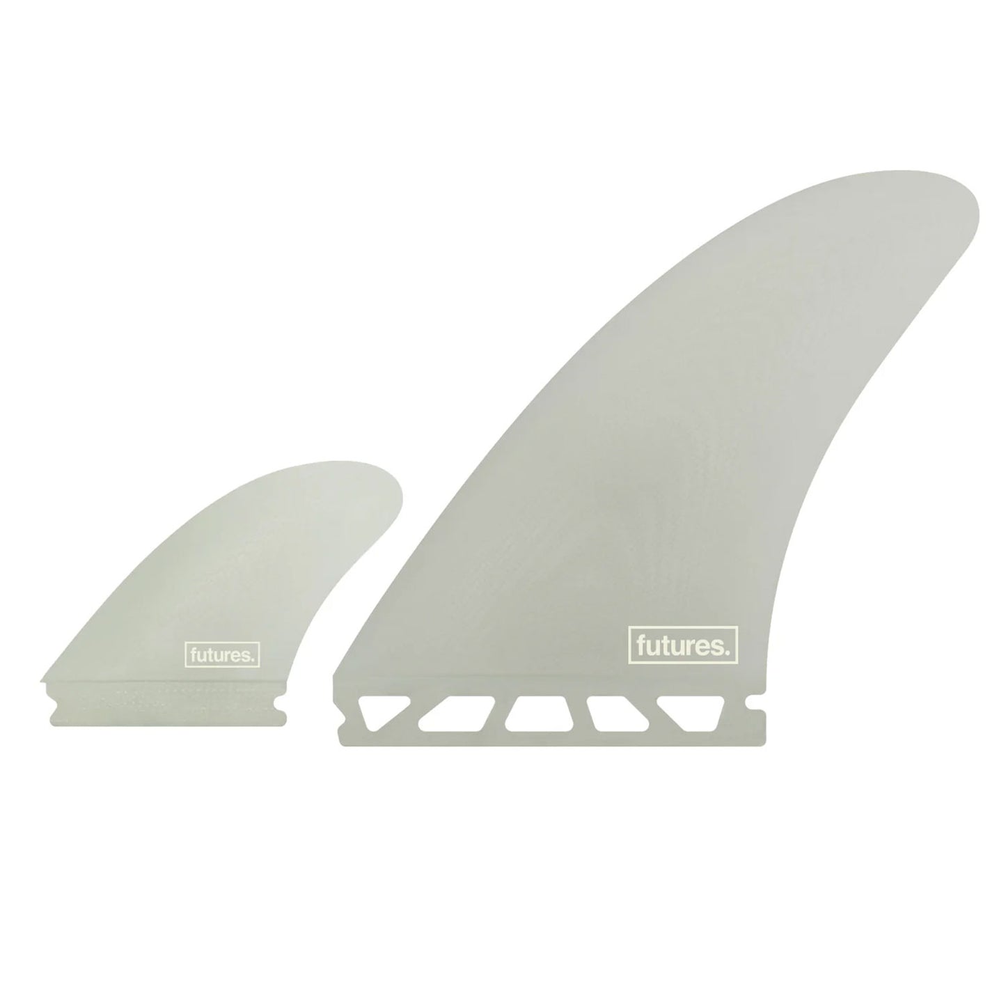 Futures Al Knost Twinzer Fins - Clear