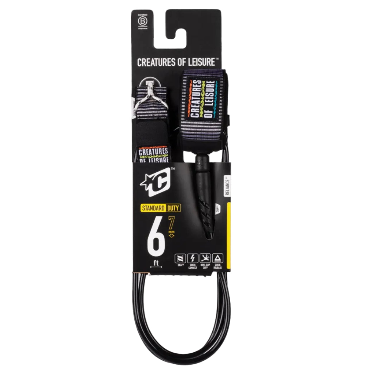 Creatures Of Leisure Reliance 2.0 7ft Hardwear Standard Duty Leash
