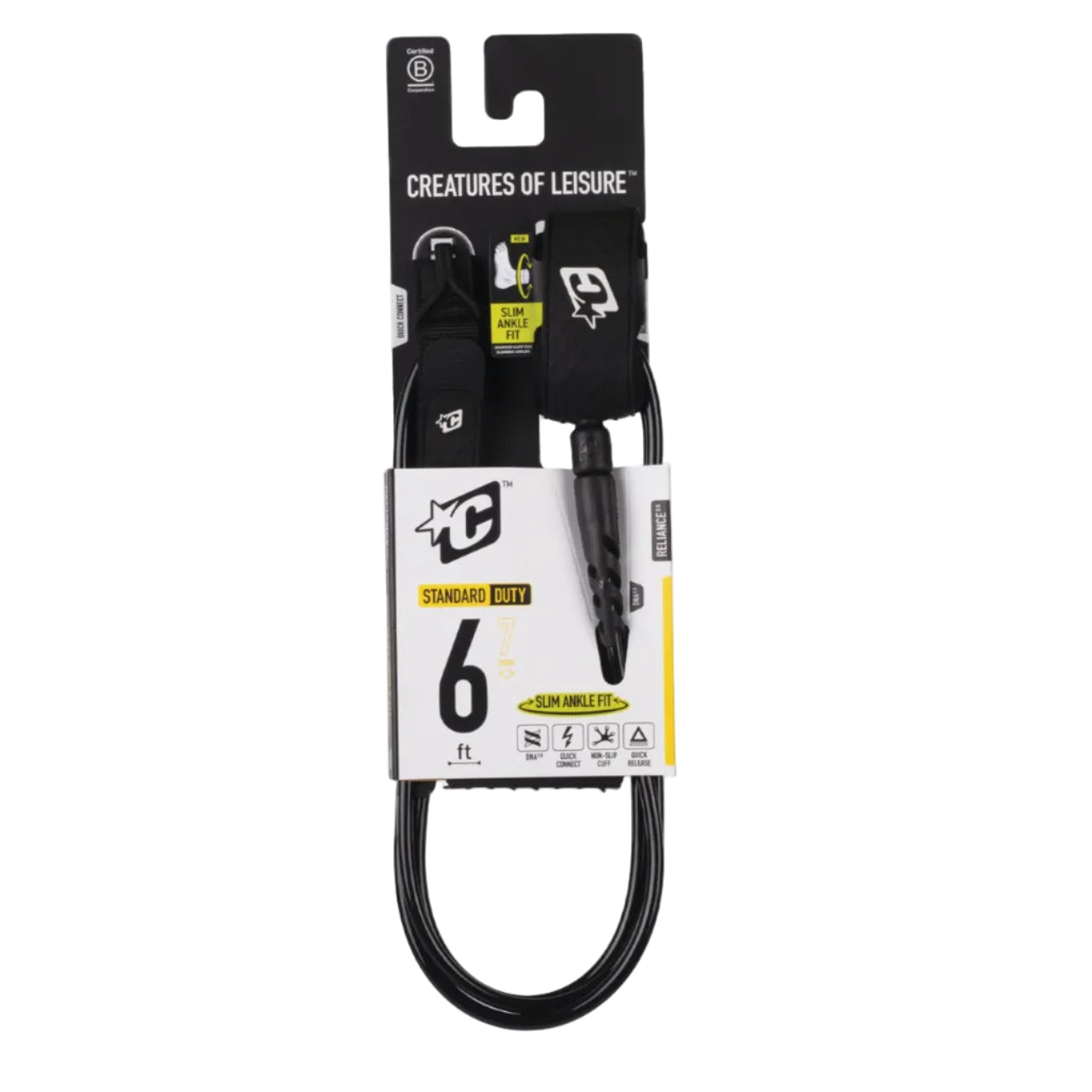 Creatures Of Leisure Reliance 2.0 6ft Standard Duty Slim Leash