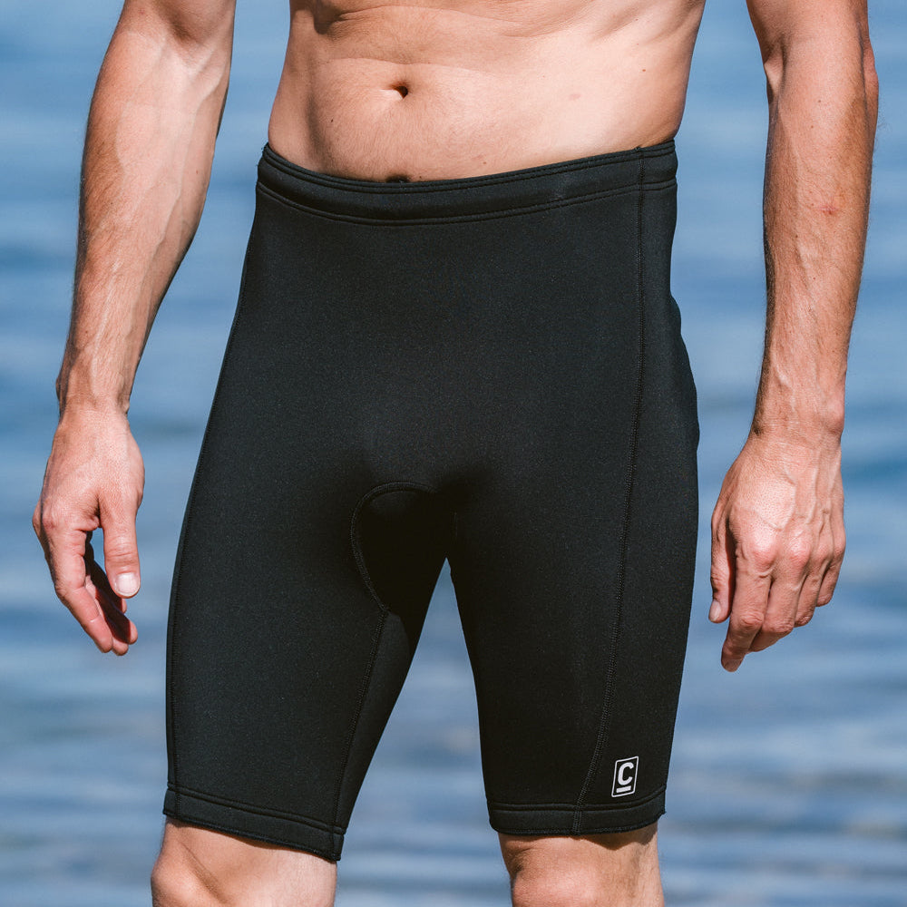 <tc><tc><tc>C-Skins</tc></tc></tc> NuWave Legend Shorty Néoprène Homme 2mm - Noir