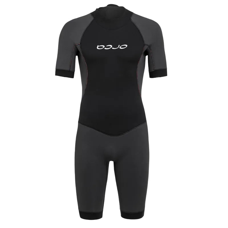 Orca Vitalis Mens Openwater Shorty Wetsuit - Black/Orange