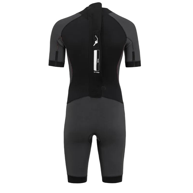 Orca Vitalis Mens Openwater Shorty Wetsuit - Black/Orange