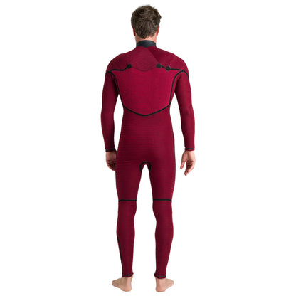 C-Skins NuWave ReWired 4/3mm Mens GBS Chest Zip Wetsuit 2026 - Meteor / Black / Lime