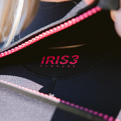 C-Skins NuWave ReWired 5/4mm Womens GBS Chest Zip Winter Wetsuit 2026 - Black / Rose