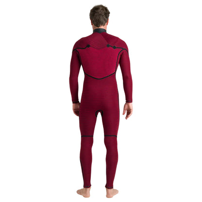 Combinaison intégrale homme C-Skins NuWave ReWired 5/4 mm GBS à zip poitrine 2026 - Black/Meteor/Lime