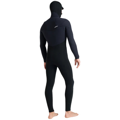 C-Skins NuWave ReWired 6/5 mm GBS homme avec cagoule intégrée 2026 - Black / Lime