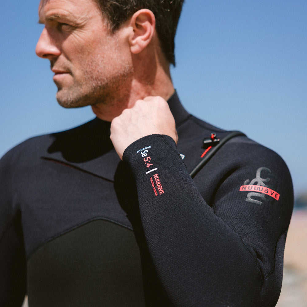 C-Skins NuWave Session 5/4/3 mm GBS homme à fermeture poitrine 2026 - Black / Red