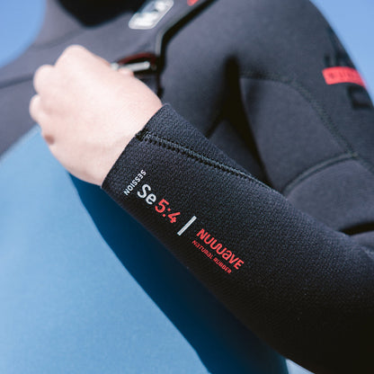 C-Skins NuWave Session 5/4mm Junior GBS Chest Zip Winter Wetsuit 2026 - Legion Blue / Black / Red