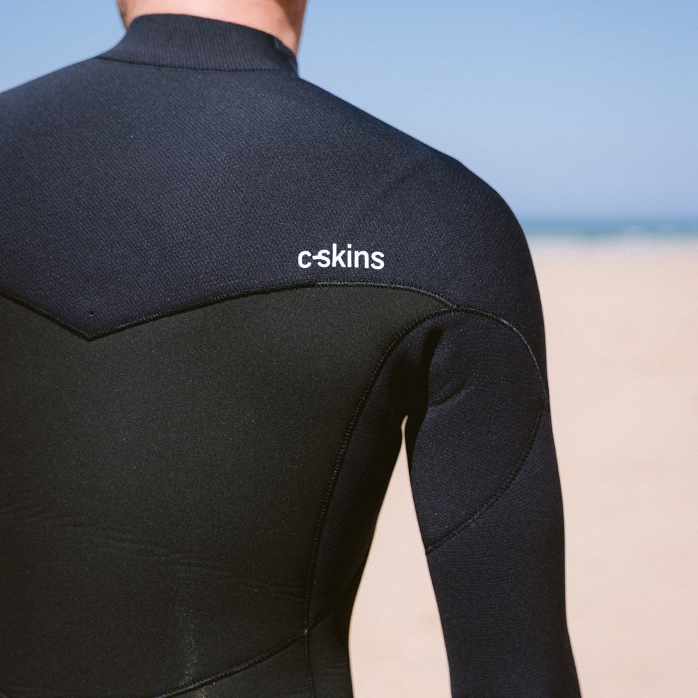 C-Skins NuWave Session 5/4/3 mm GBS homme à fermeture poitrine 2026 - Black / Red