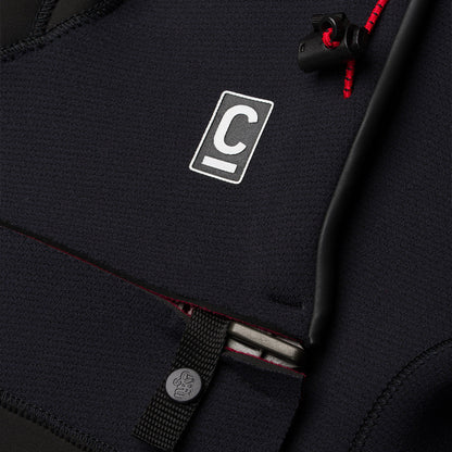 C-Skins NuWave Session 5/4/3 mm GBS homme à fermeture poitrine 2026 - Black / Red