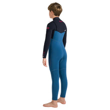 C-Skins NuWave Session 5/4 mm GBS junior à fermeture poitrine 2026 - Legion Blue / Black / Red