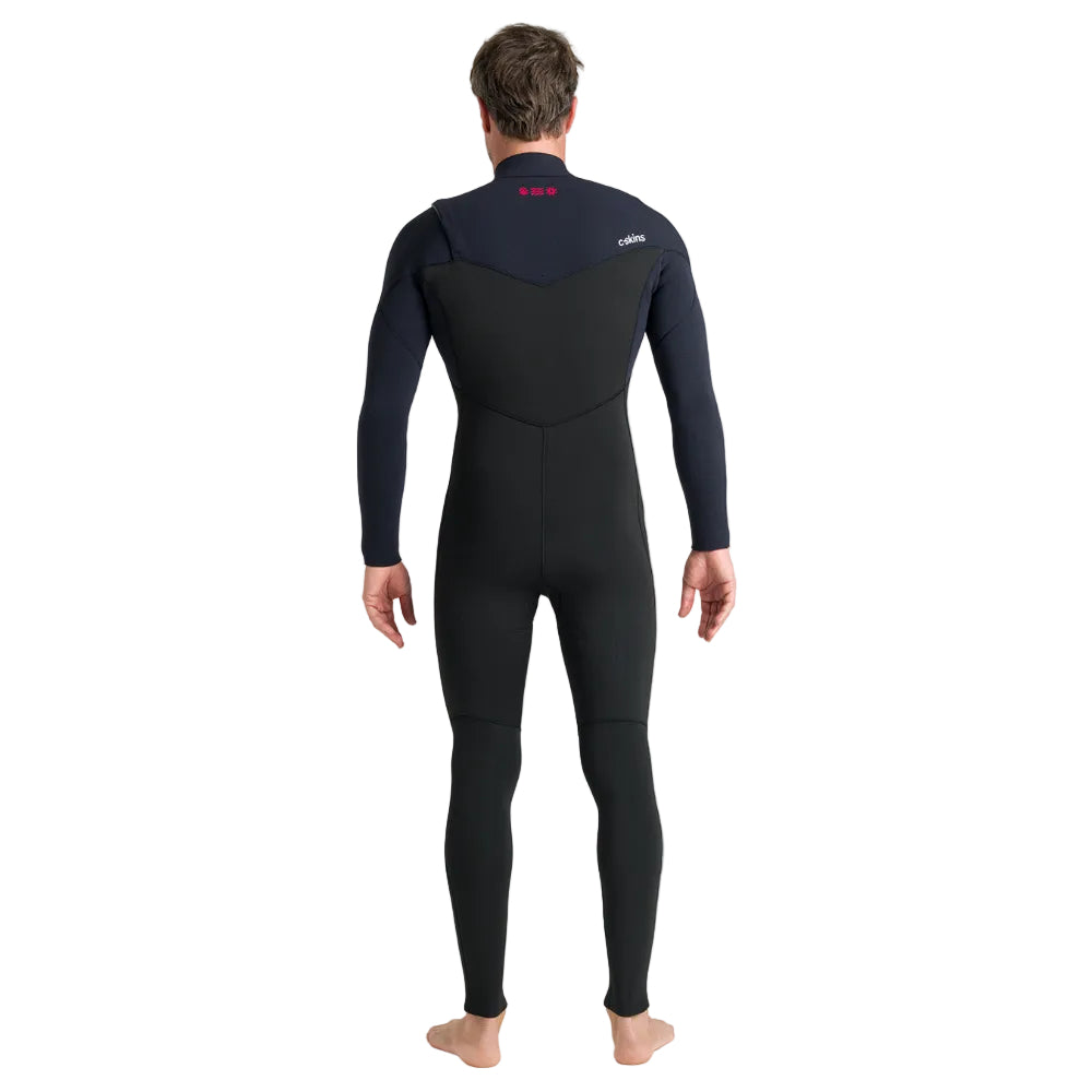 C-Skins NuWave Session 5/4/3 mm GBS homme à fermeture poitrine 2026 - Black / Red