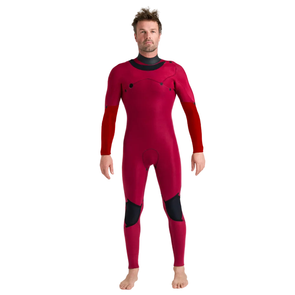 C-Skins NuWave Session 5/4/3 mm GBS homme à fermeture poitrine 2026 - Black / Red