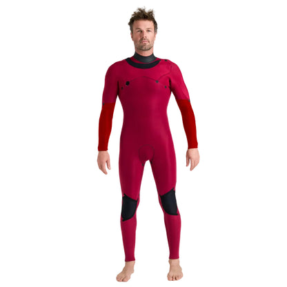 C-Skins NuWave Session 5/4/3 mm GBS homme à fermeture poitrine 2026 - Black / Red