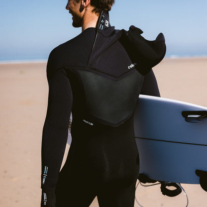 C-Skins NuWave Wired 6/5mm Mens GBS Hooded Winter Wetsuit 2026 - Black / Blue