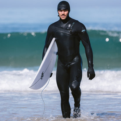 C-Skins NuWave Wired 6/5mm Mens GBS Hooded Winter Wetsuit 2026 - Black / Blue