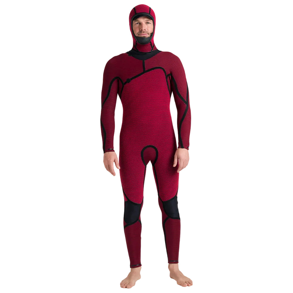 C-Skins NuWave Wired 6/5mm Mens GBS Hooded Winter Wetsuit 2026 - Black / Blue