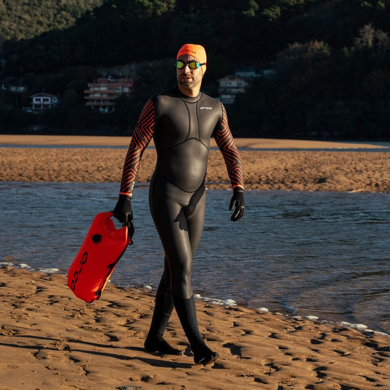 Orca 2.5mm Swimming Hat in Orange