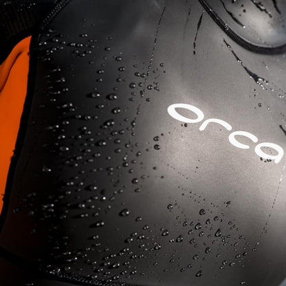 Orca Vitalis Mens Openwater Shorty Wetsuit - Black/Orange