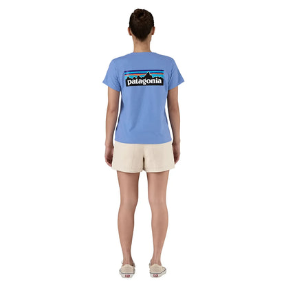Patagonia Women's P-6 Logo Responsibili-Tee - Abundant Blue - Buy online today