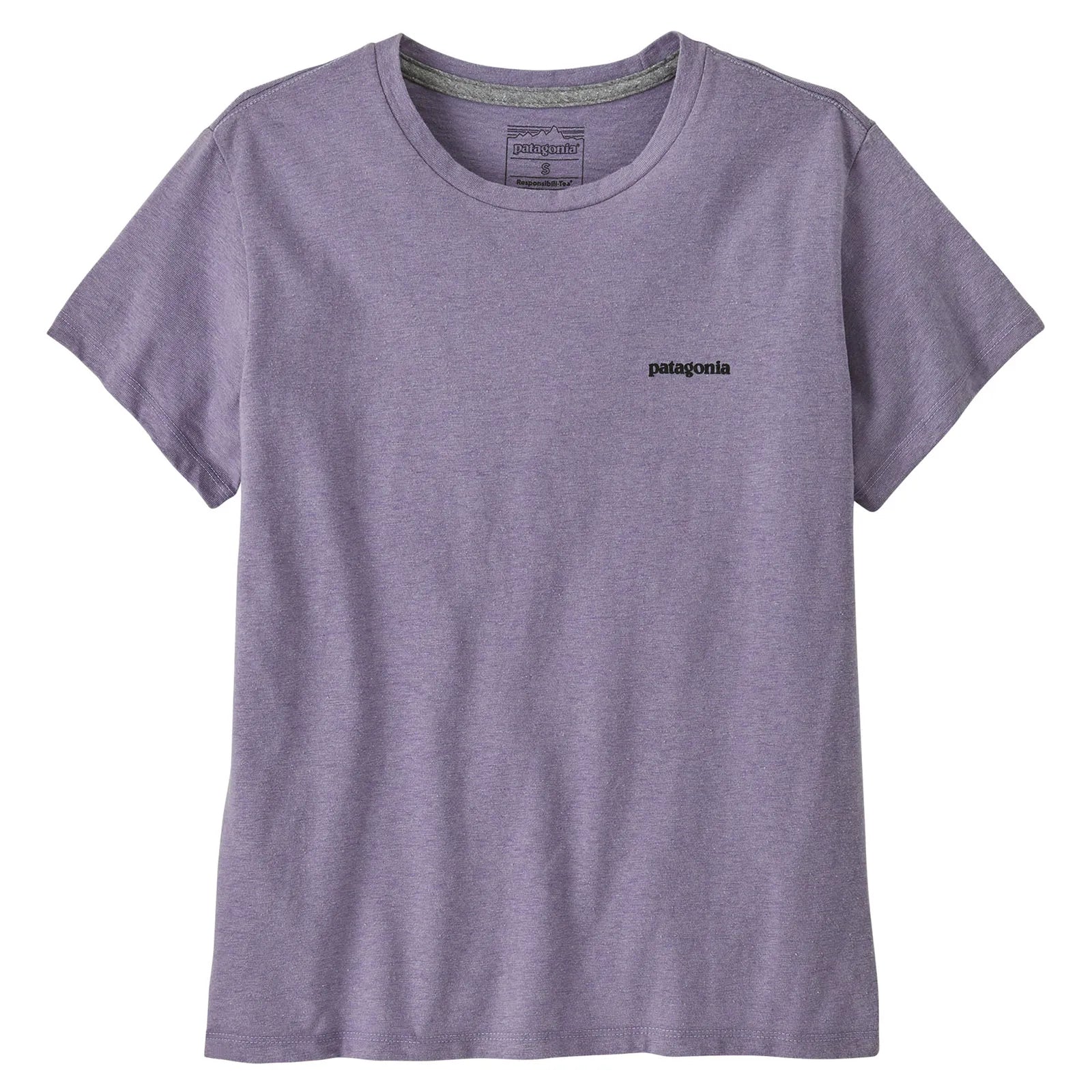 Patagonia Women's P-6 Logo Responsibili-Tee - Concrete Purple - Buy online today