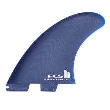FCS II Performer Twin+1 PG M-L Fins - Cali Blue