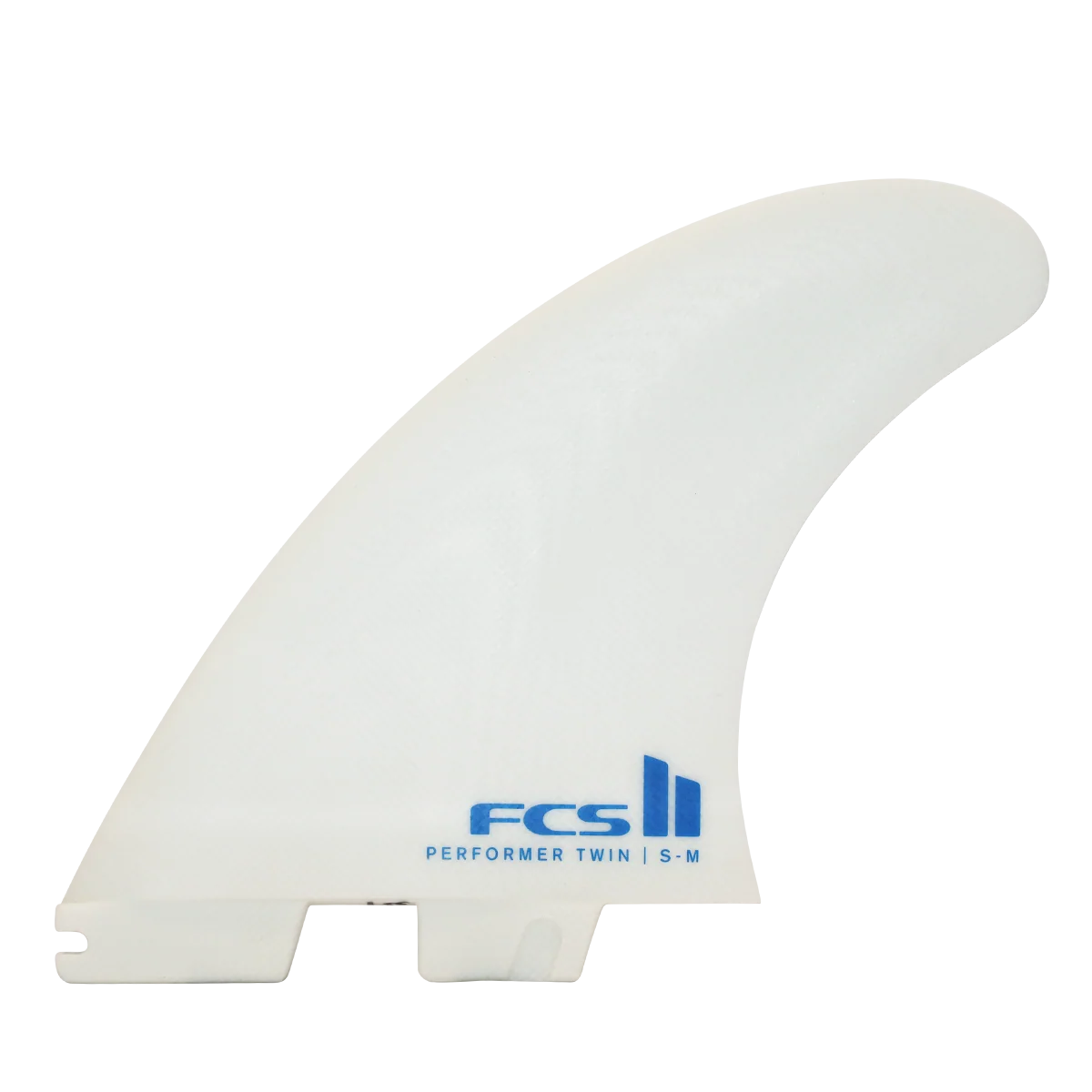 FCS II Performer Twin+1 PG M-L Fins - White