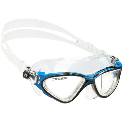 Cressi Planet Swim Goggles - Clear / Blue
