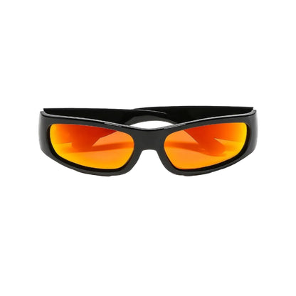 Ritual Vision Parasite Sunglasses - Black / Orange / Polarised
