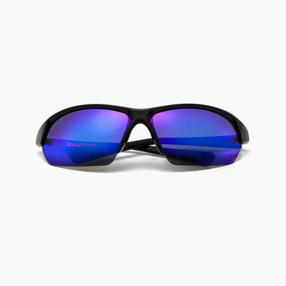 Ritual Vision Break & Enter Sunglasses – Polished Black / Reflective Blue