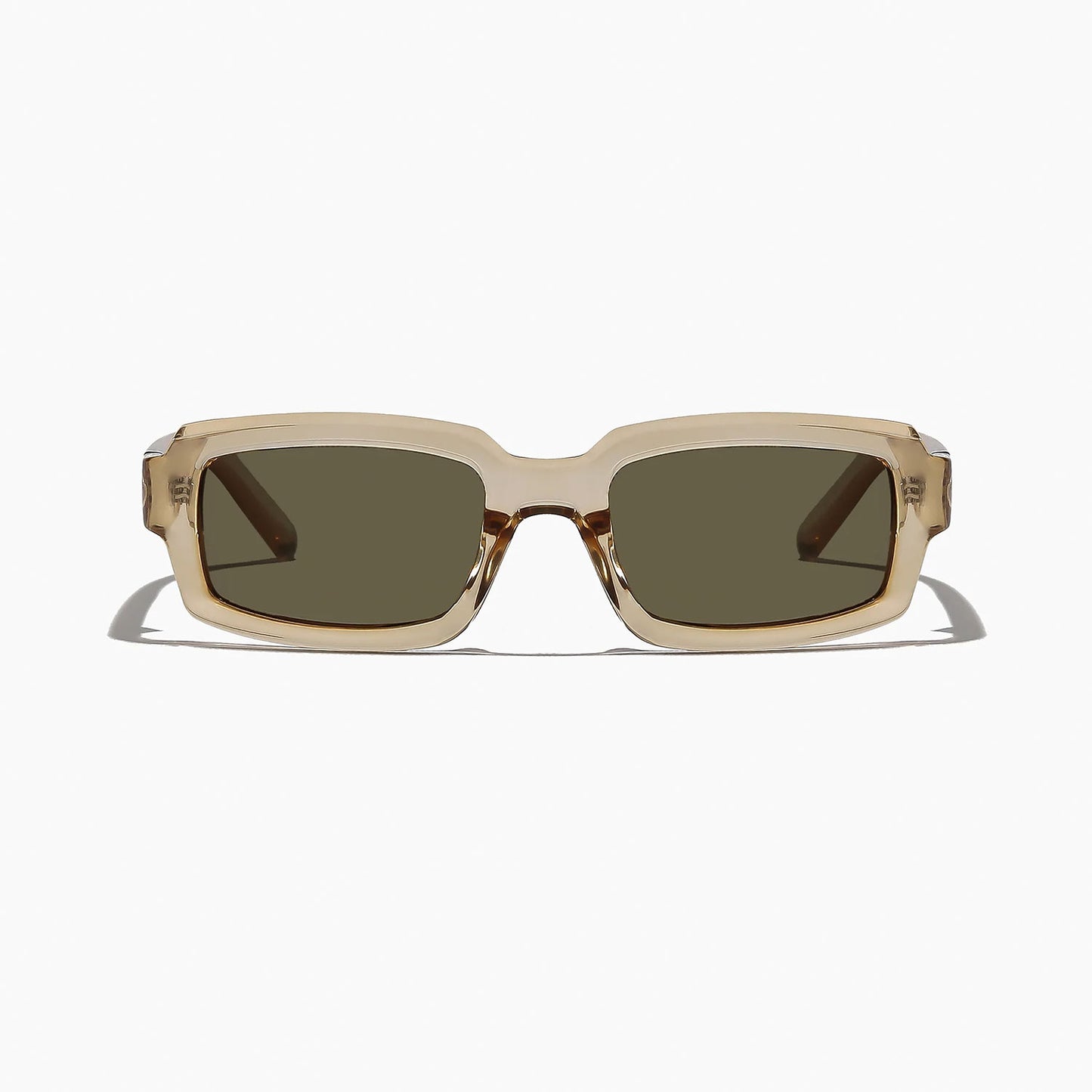 Ritual Vision Interceptor Polarised Sunglasses in Stone Crystal / Olive