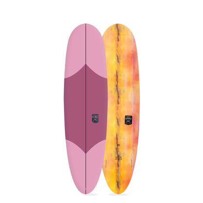 Ocean & Earth The General Epoxy Soft 8ft6 Surfboard - Mauve