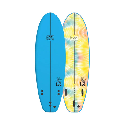 Ocean & Earth 6ft Bug Softboard - Blue