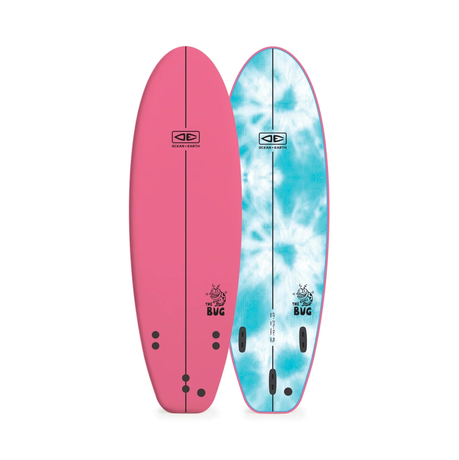 Ocean &amp; Earth The Bug Softboard in Pink