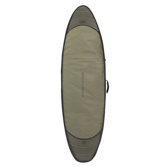 Ocean & Earth Hypa Travel Shortboard Board Bag - 3 Boards - Khaki