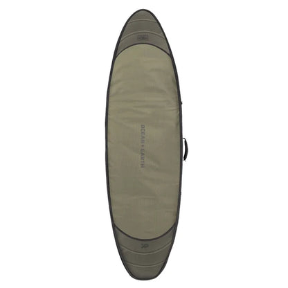 Ocean & Earth Hypa Travel Shortboard Board Bag - 2 Boards - Khaki
