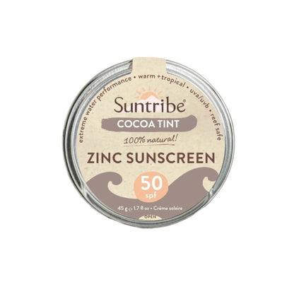 Suntribe Organic Mineral Zinc Tin SPF 50
