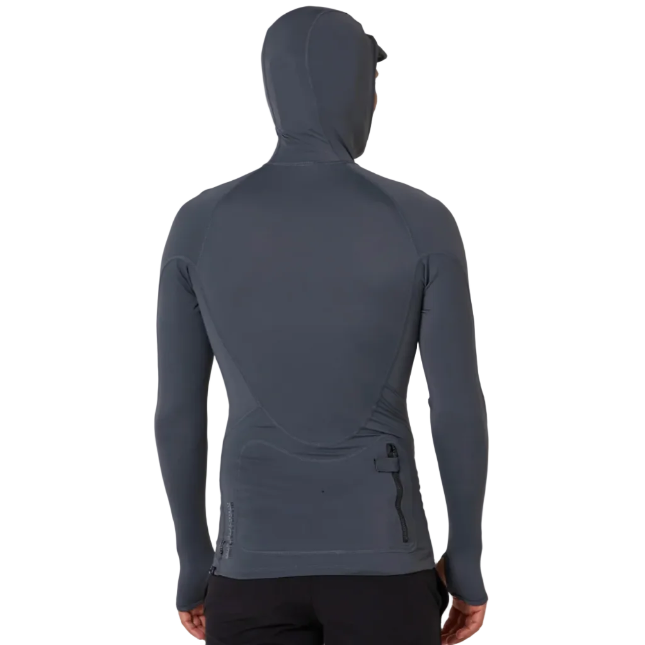 Ocean & Earth Tropic Hooded Men's Rash Guard - Grey