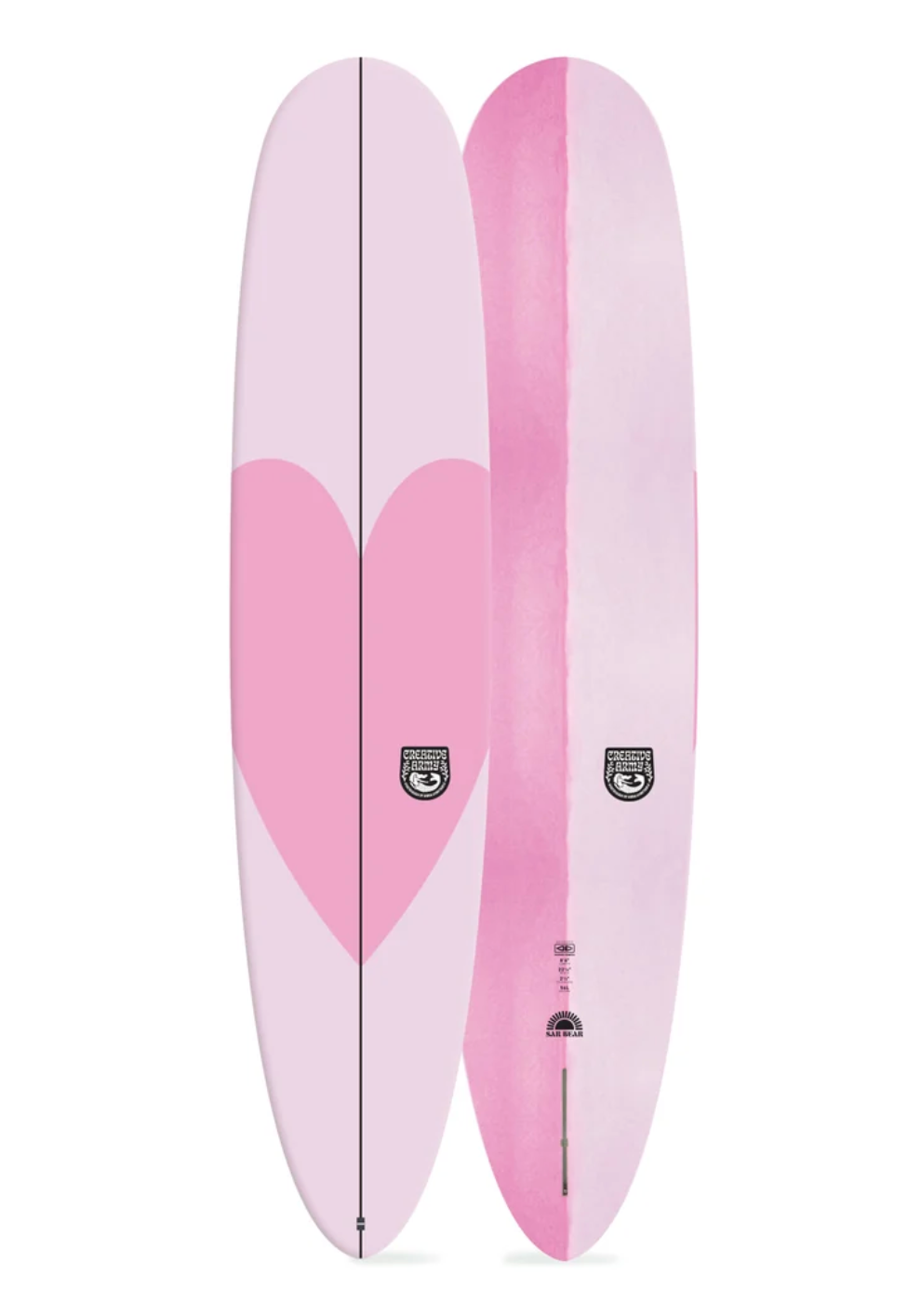 Ocean & Earth Sar Bear Epoxy Softboard Surfboard - Pink