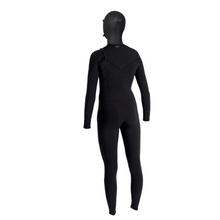Combinaison hiver à cagoule O'Neill Epic 6/4 mm pour femme, zip poitrine 2026 - Black