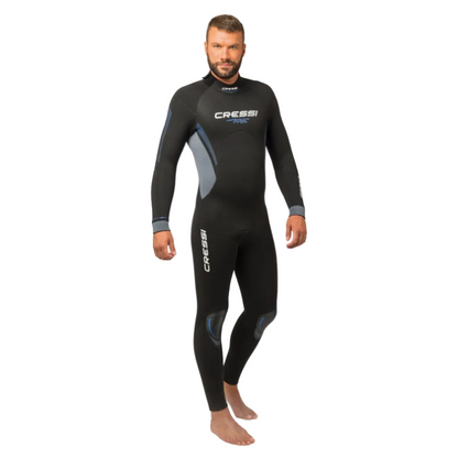 Cressi Fast Man Monopiece 7mm Wetsuit - Black
