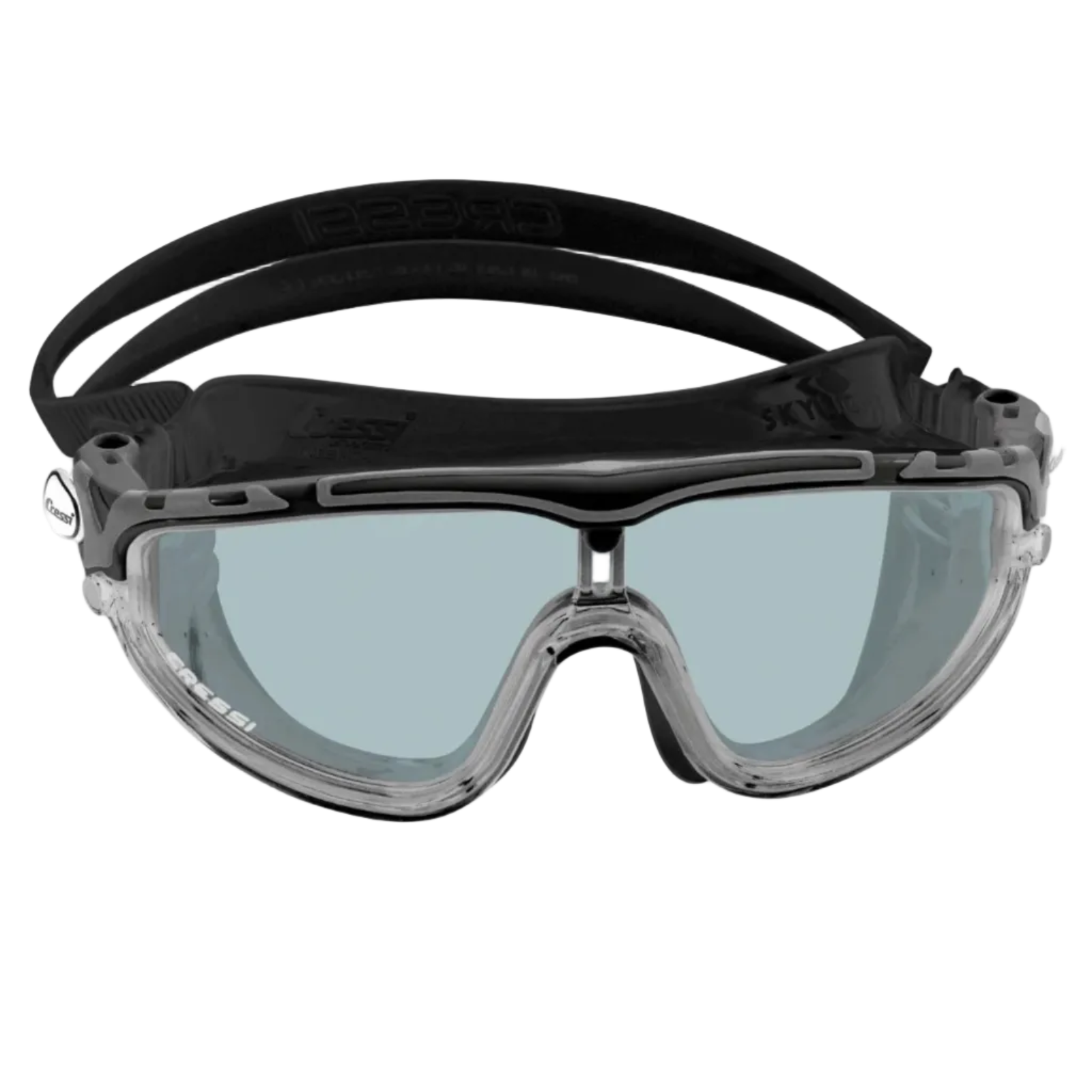 Cressi Skylight Wide View Swim Goggles - Black