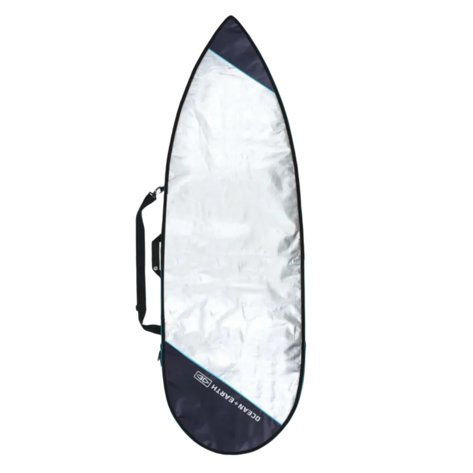 Ocean & Earth Barry Basic 5mm Shortboard Cover-Blue