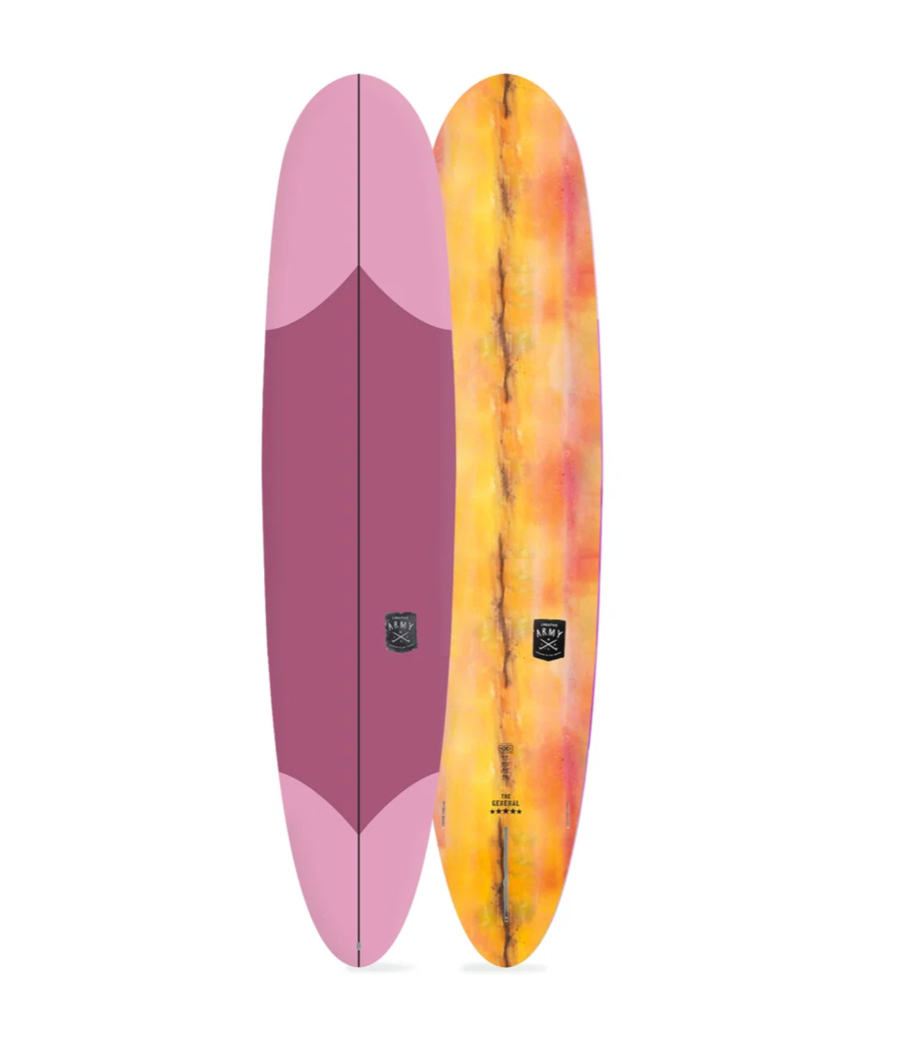 Ocean & Earth The General Epoxy Soft Surfboard - Mauve - 9FT0