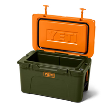 Yeti Tundra 45 Hard Cooler - Olive/King Crab Orange