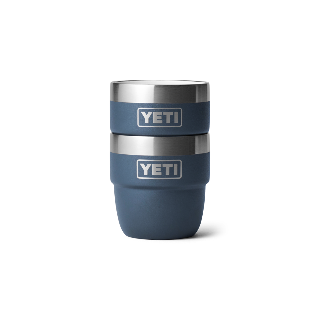 Yeti Rambler 4oz Espresso 2 Pack Stackable Cups - Navy
