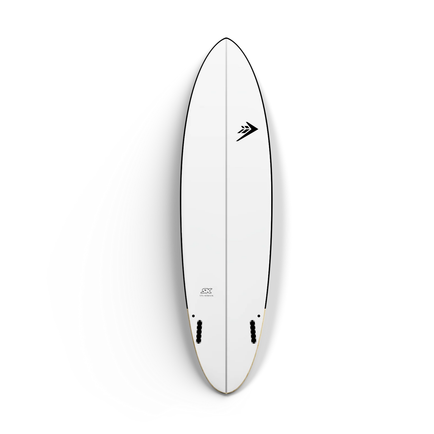 Firewire Taylor Jensen Helium Core Twinzer Surfboard - Black