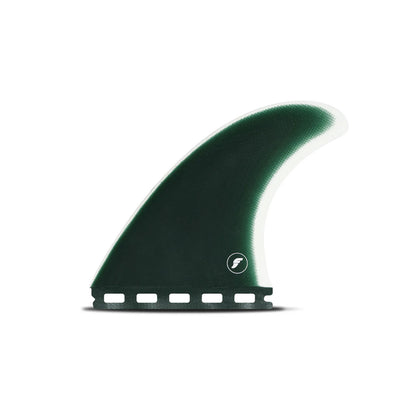 Futures TP1 Fibreglass Large Fins - White/Forest Green